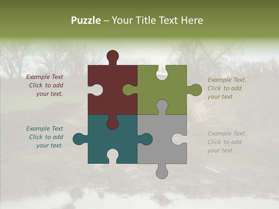 Mud Off-Road Bump PowerPoint Template