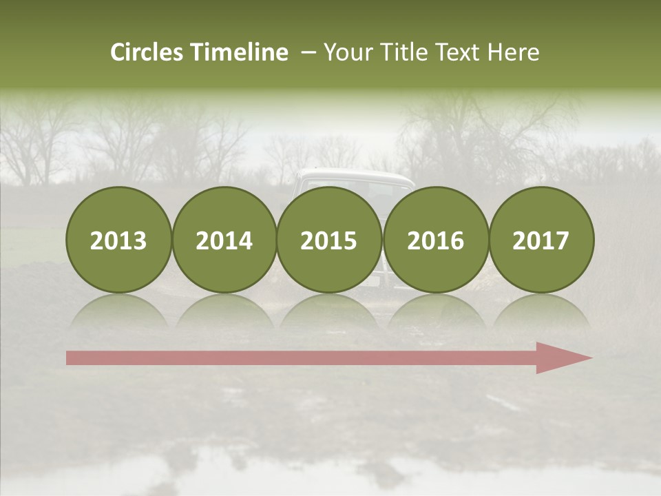 Mud Off-Road Bump PowerPoint Template