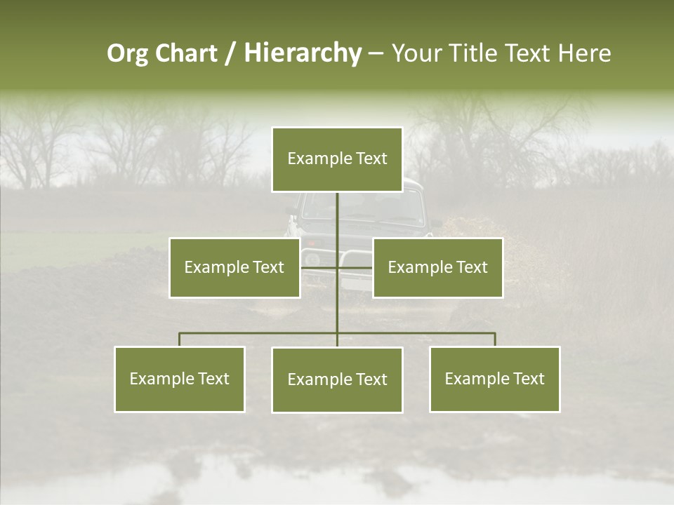 Mud Off-Road Bump PowerPoint Template