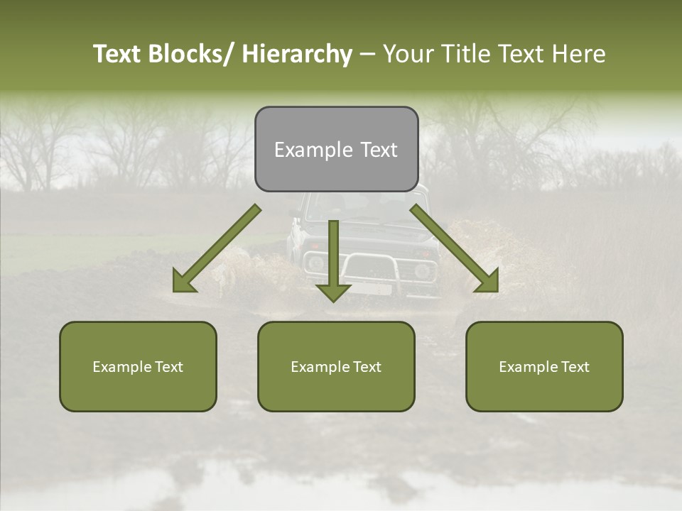 Mud Off-Road Bump PowerPoint Template