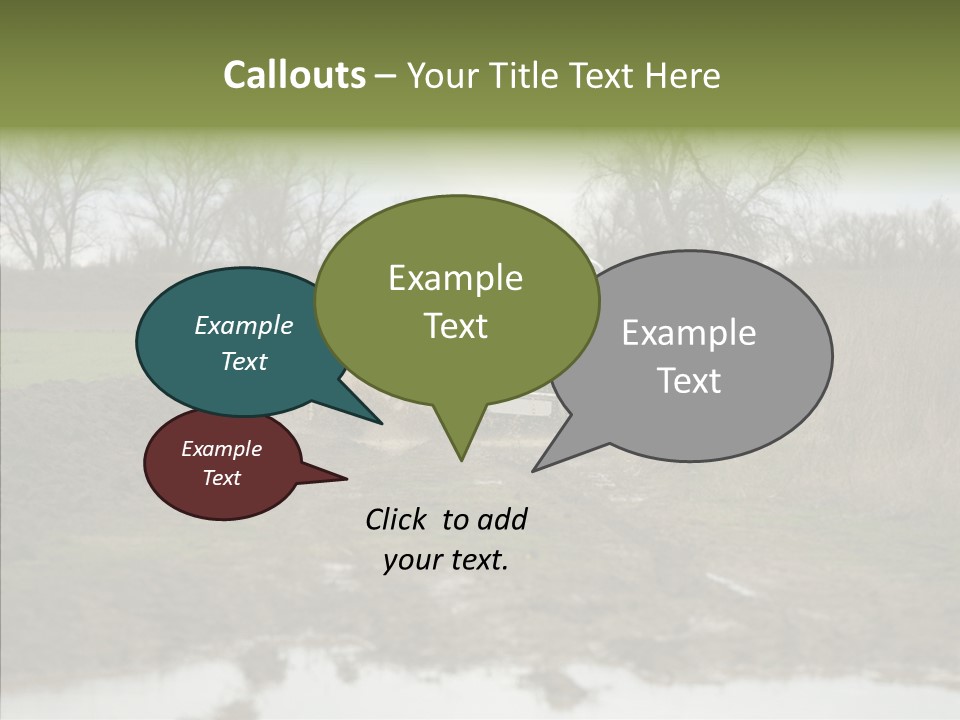 Mud Off-Road Bump PowerPoint Template