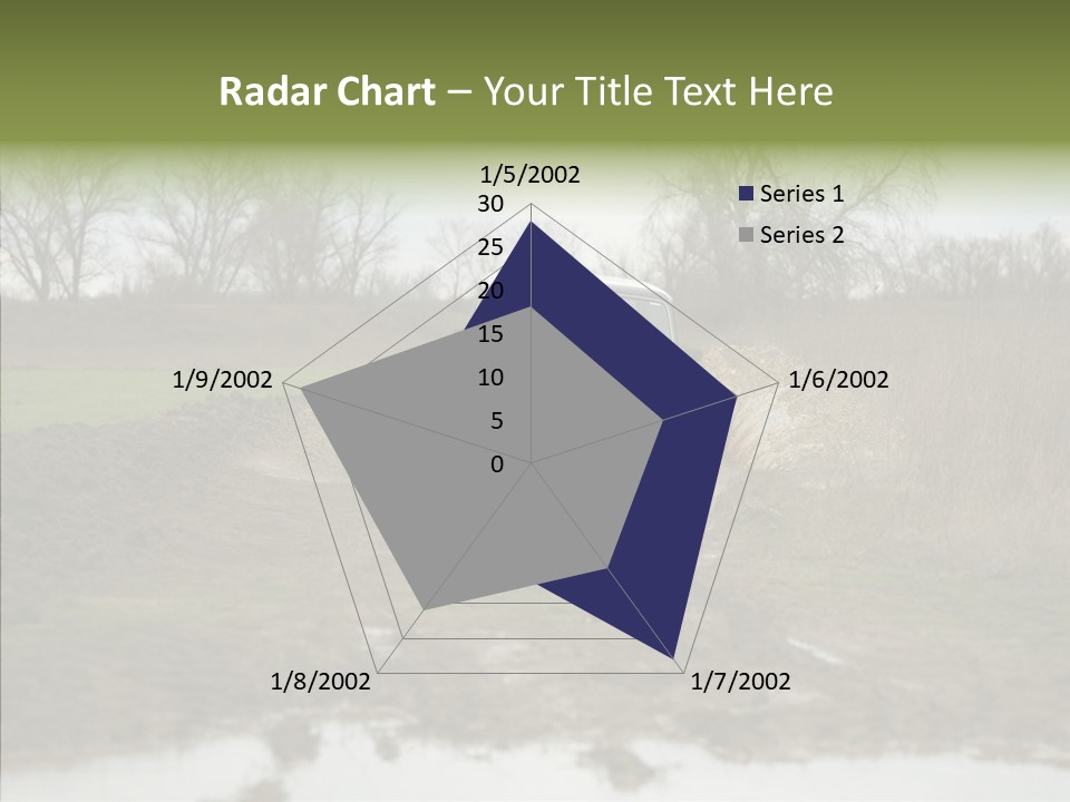 Mud Off-Road Bump PowerPoint Template