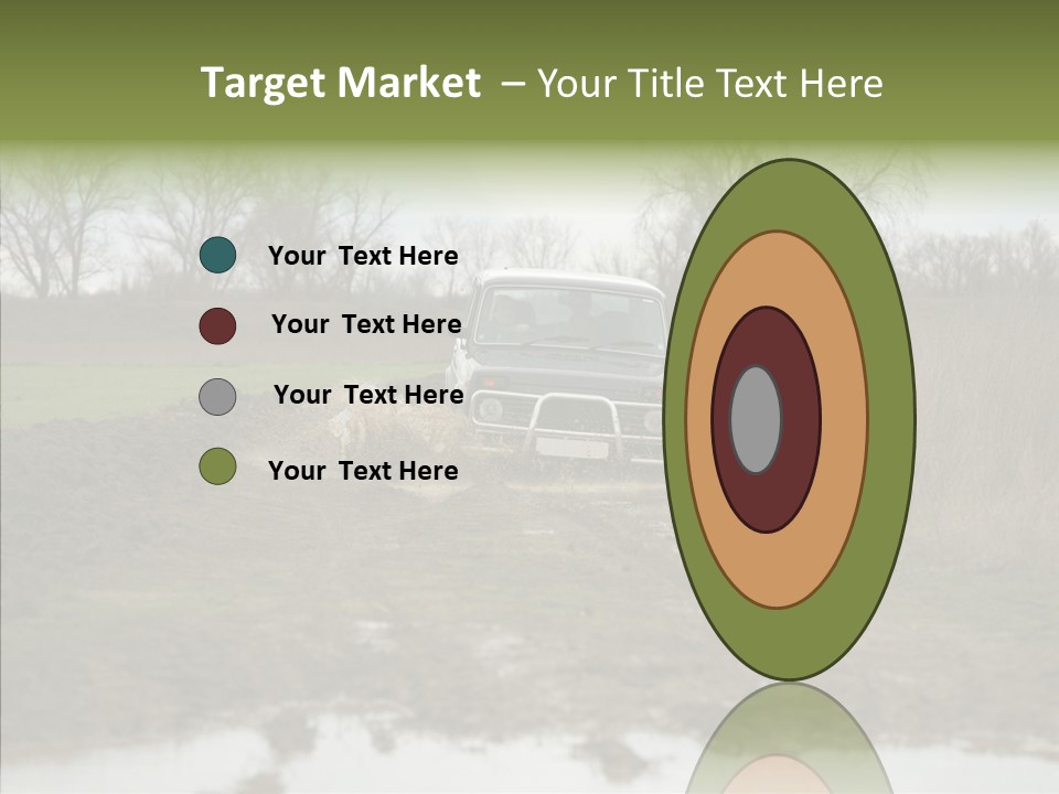 Mud Off-Road Bump PowerPoint Template