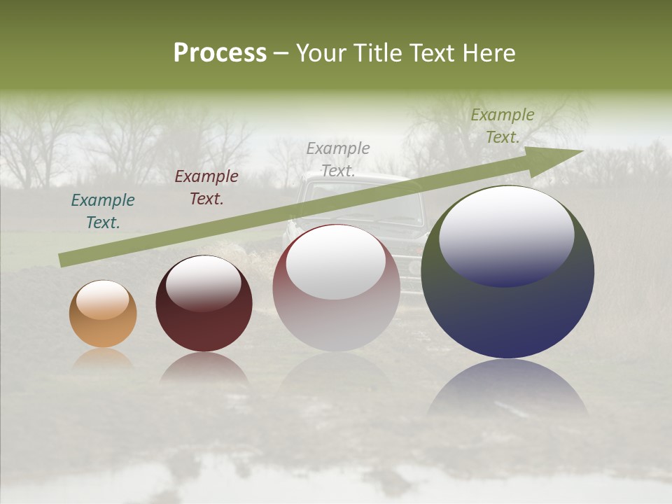 Mud Off-Road Bump PowerPoint Template