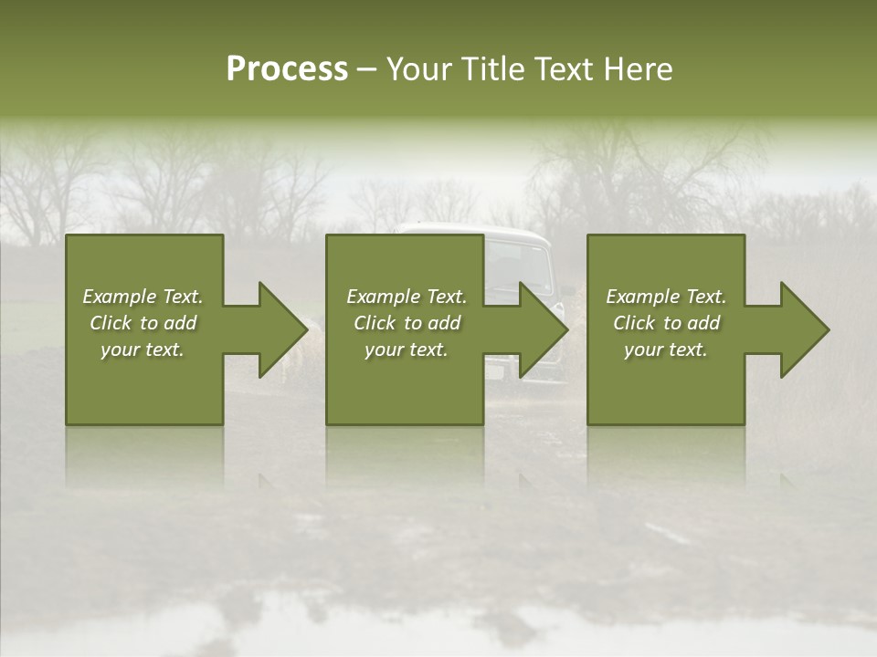Mud Off-Road Bump PowerPoint Template