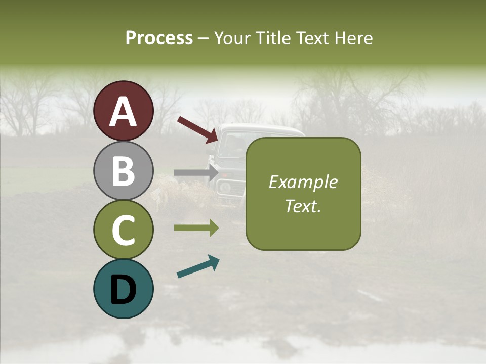 Mud Off-Road Bump PowerPoint Template