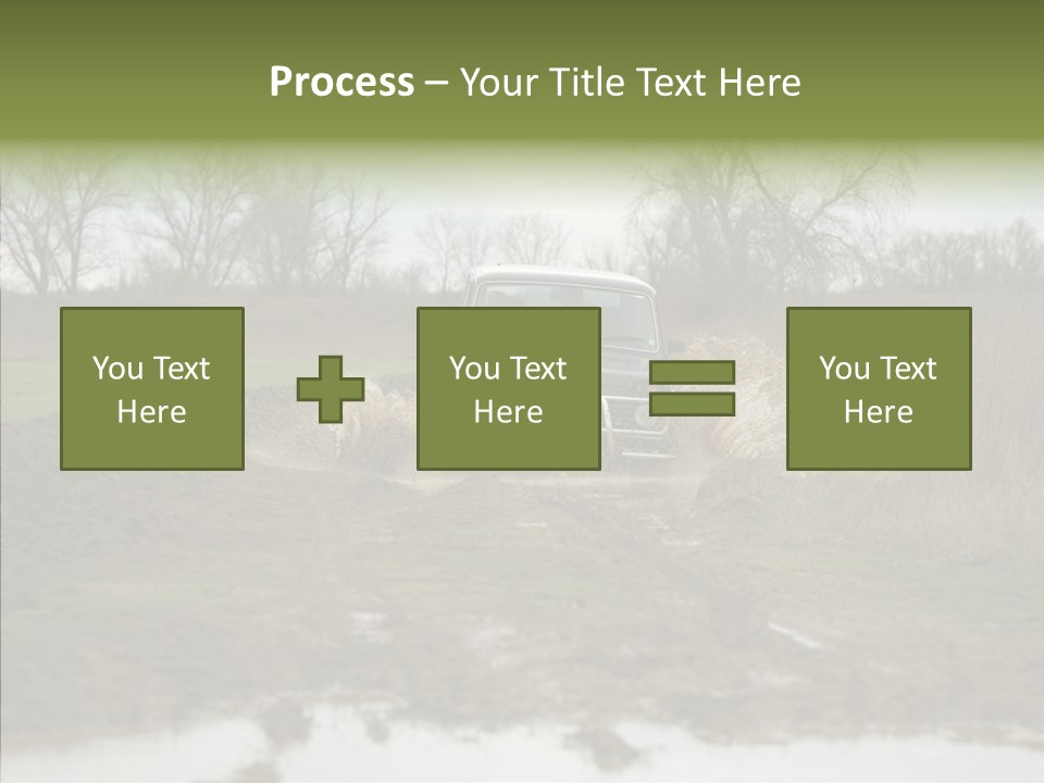 Mud Off-Road Bump PowerPoint Template