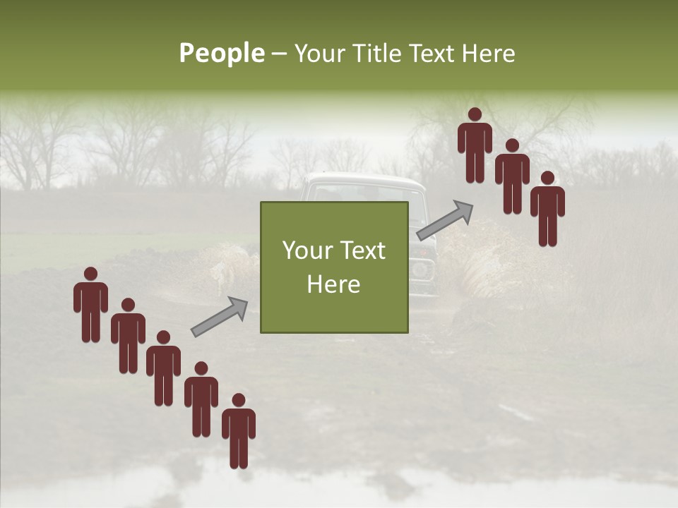 Mud Off-Road Bump PowerPoint Template