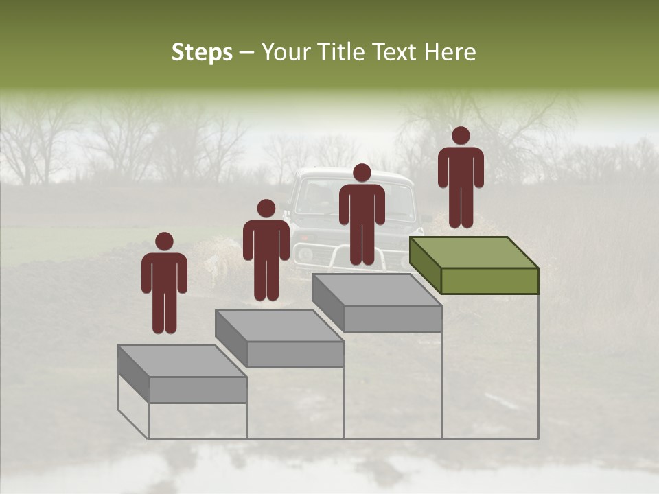 Mud Off-Road Bump PowerPoint Template
