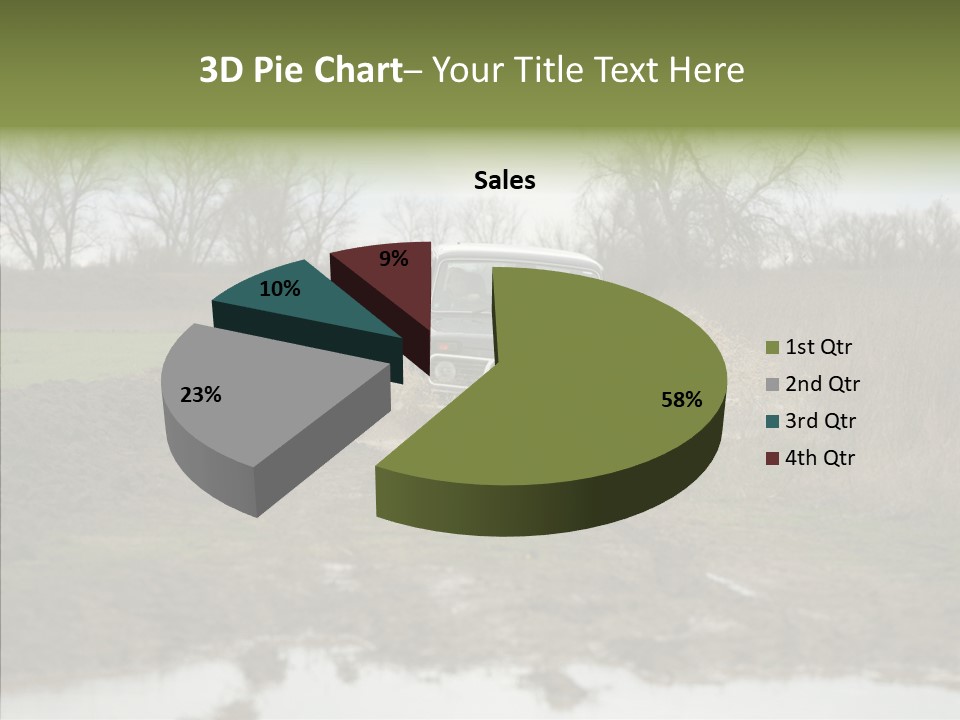 Mud Off-Road Bump PowerPoint Template