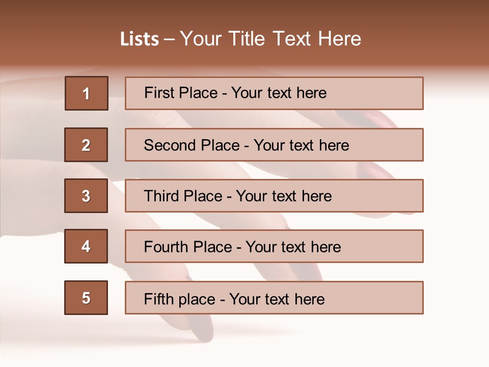 Touch Iconmariananna Glamour PowerPoint Template