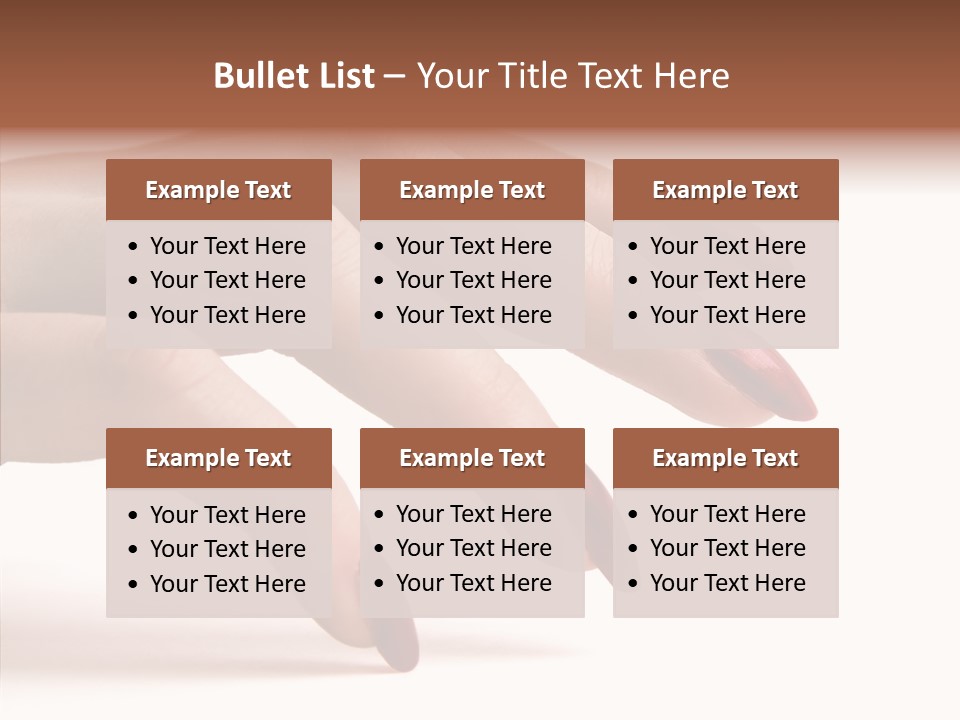 Touch Iconmariananna Glamour PowerPoint Template