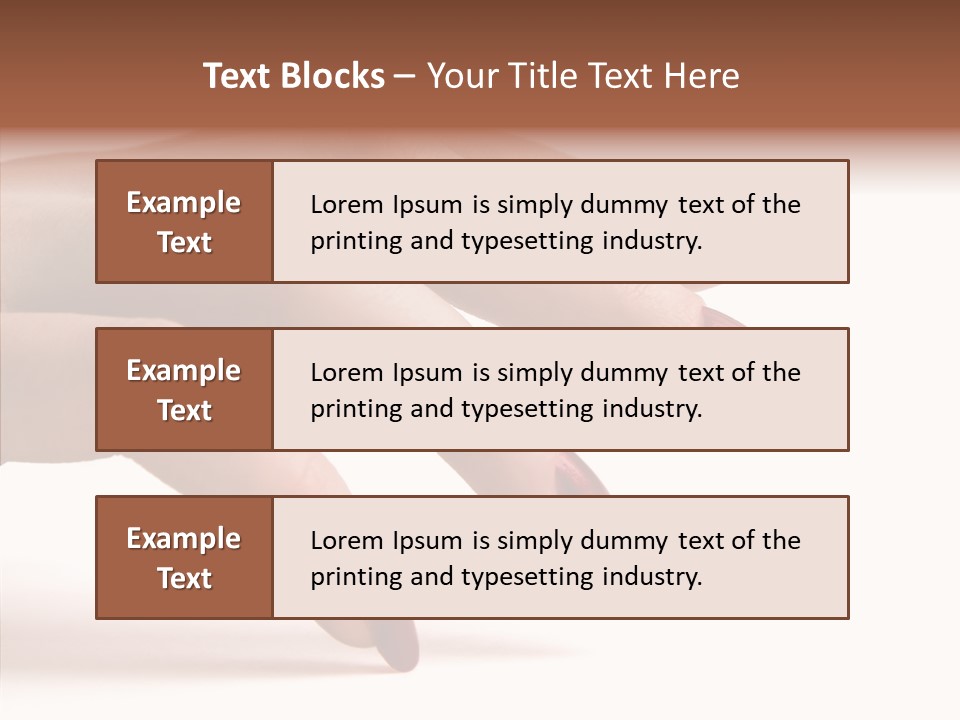 Touch Iconmariananna Glamour PowerPoint Template