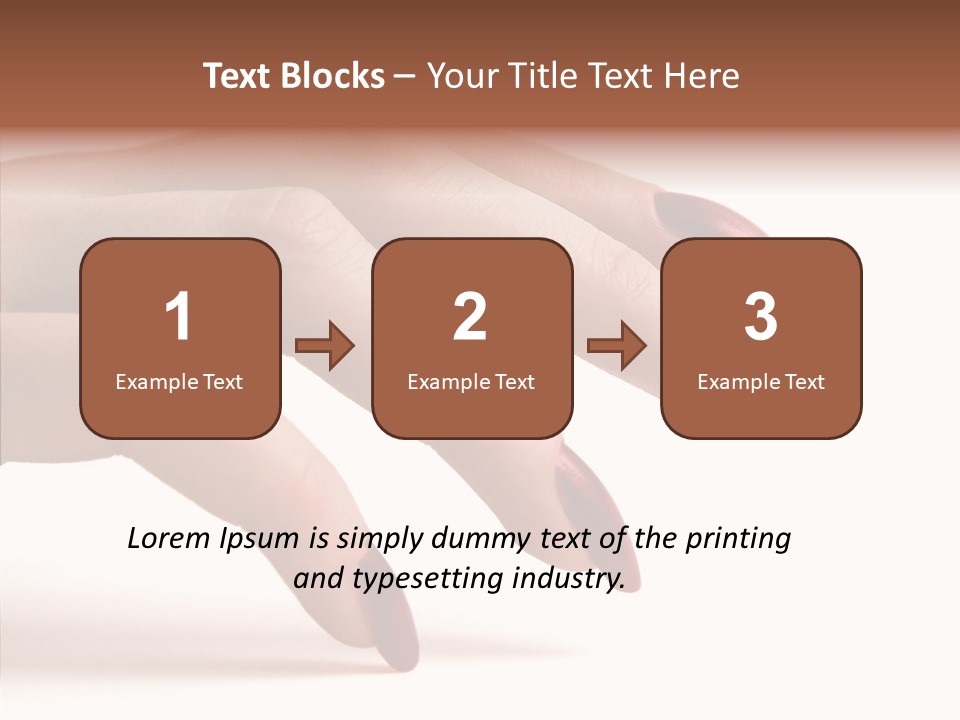 Touch Iconmariananna Glamour PowerPoint Template