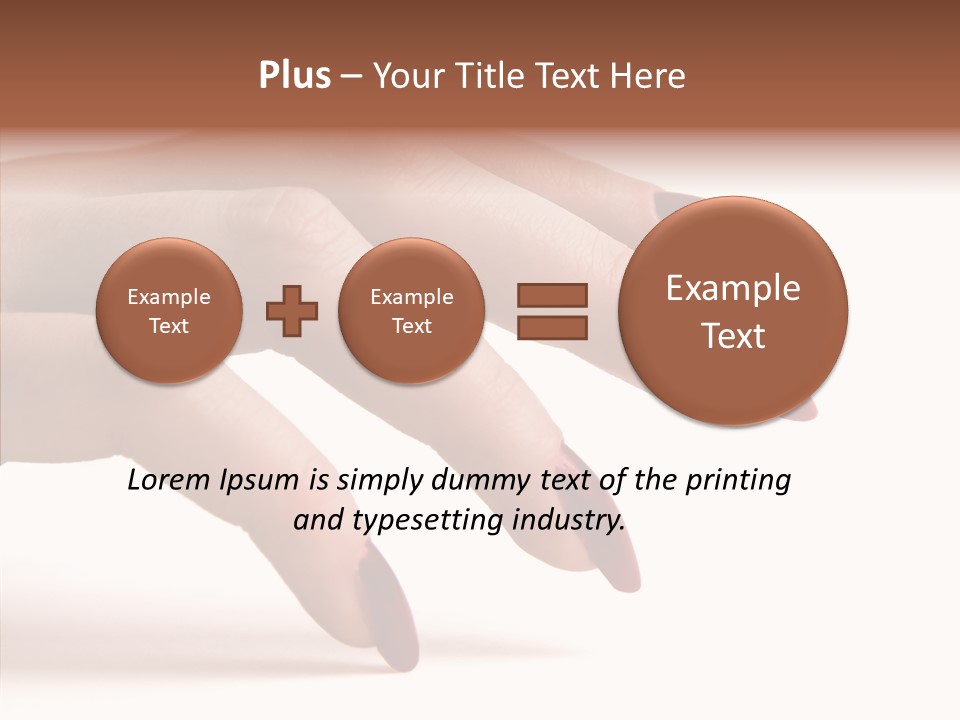 Touch Iconmariananna Glamour PowerPoint Template