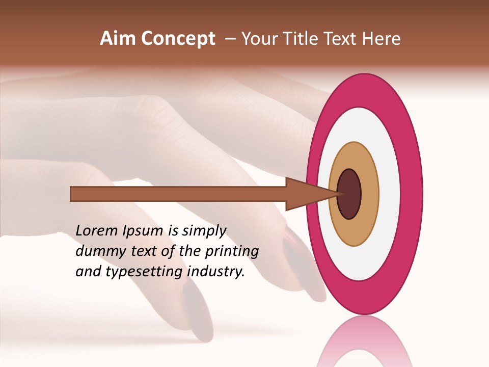 Touch Iconmariananna Glamour PowerPoint Template