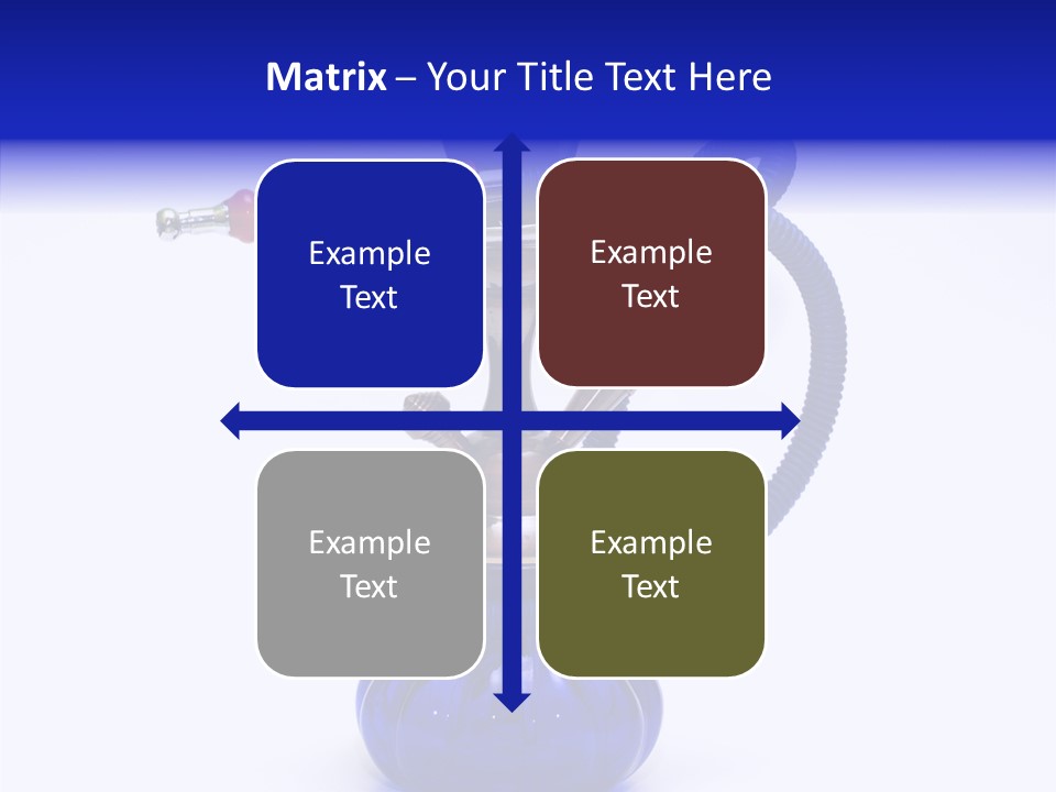Coal Dubai Hookah PowerPoint Template