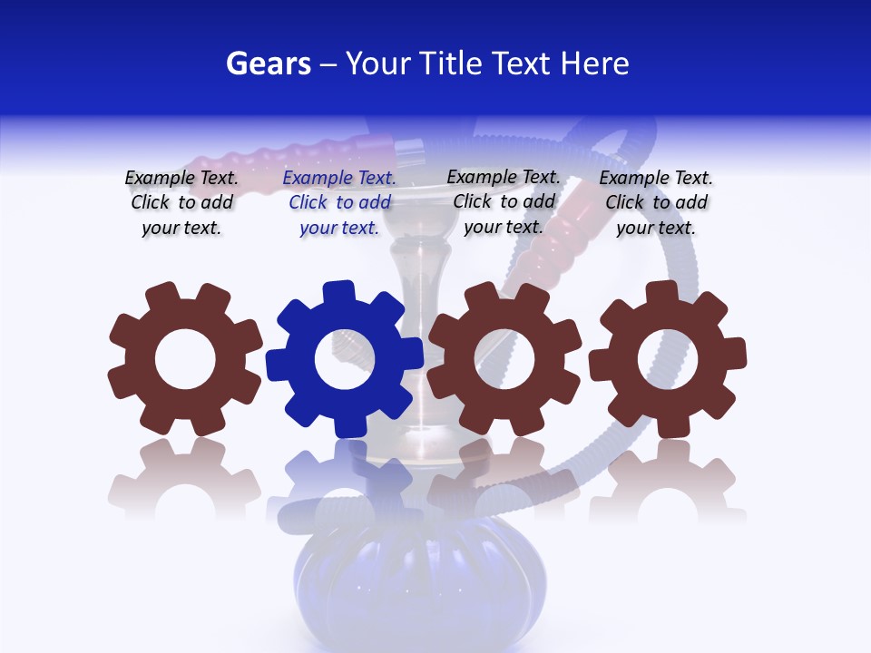 Coal Dubai Hookah PowerPoint Template