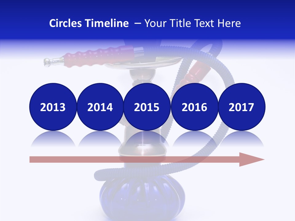 Coal Dubai Hookah PowerPoint Template