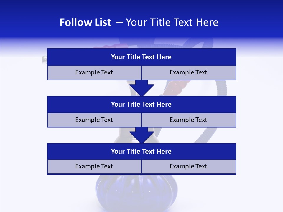 Coal Dubai Hookah PowerPoint Template