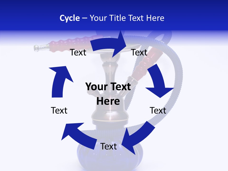 Coal Dubai Hookah PowerPoint Template