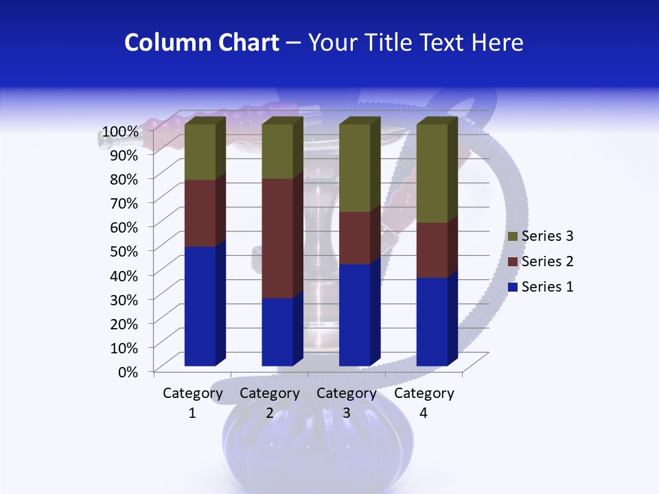 Coal Dubai Hookah PowerPoint Template