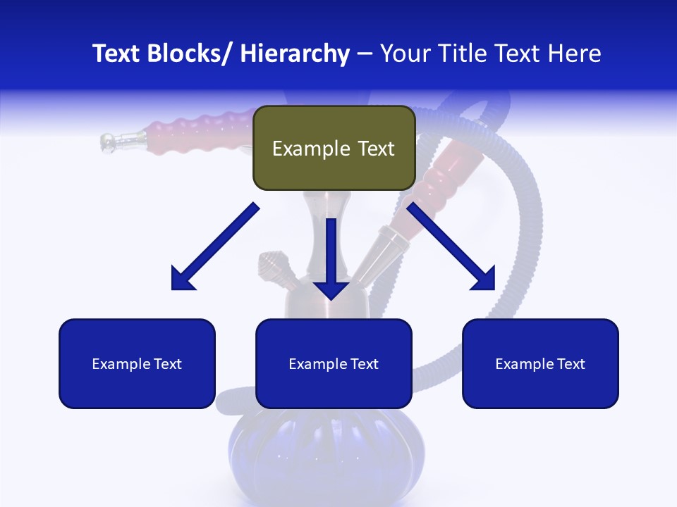 Coal Dubai Hookah PowerPoint Template