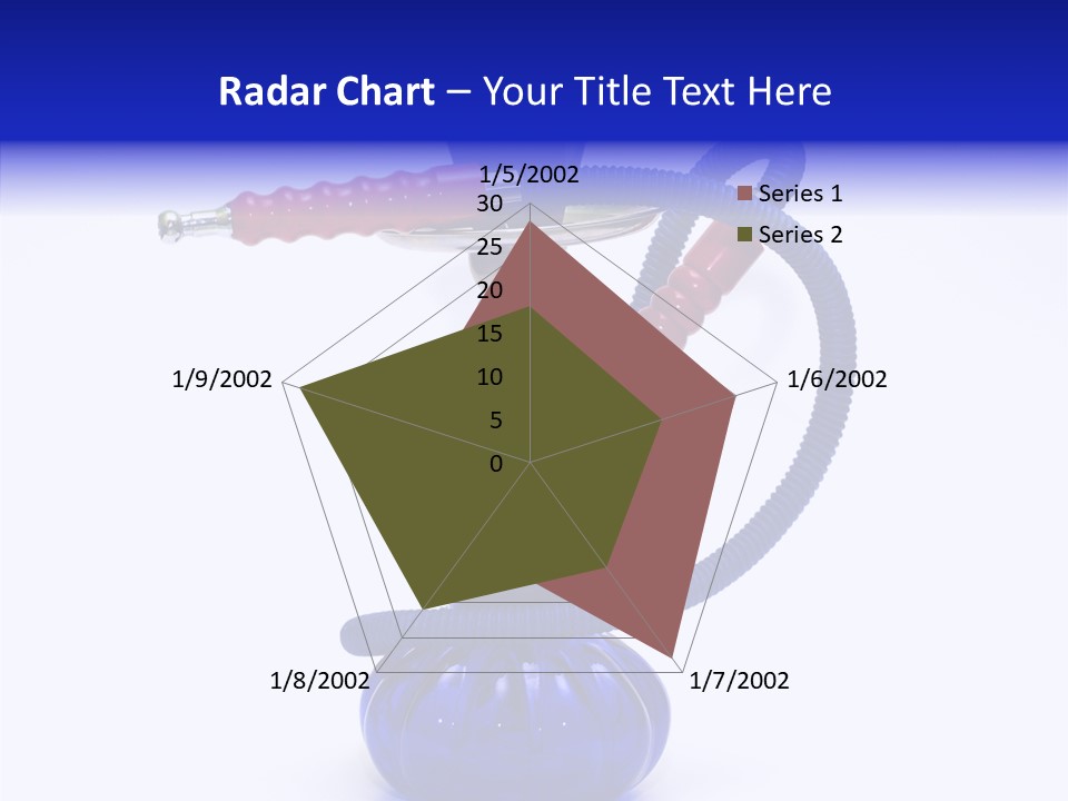 Coal Dubai Hookah PowerPoint Template