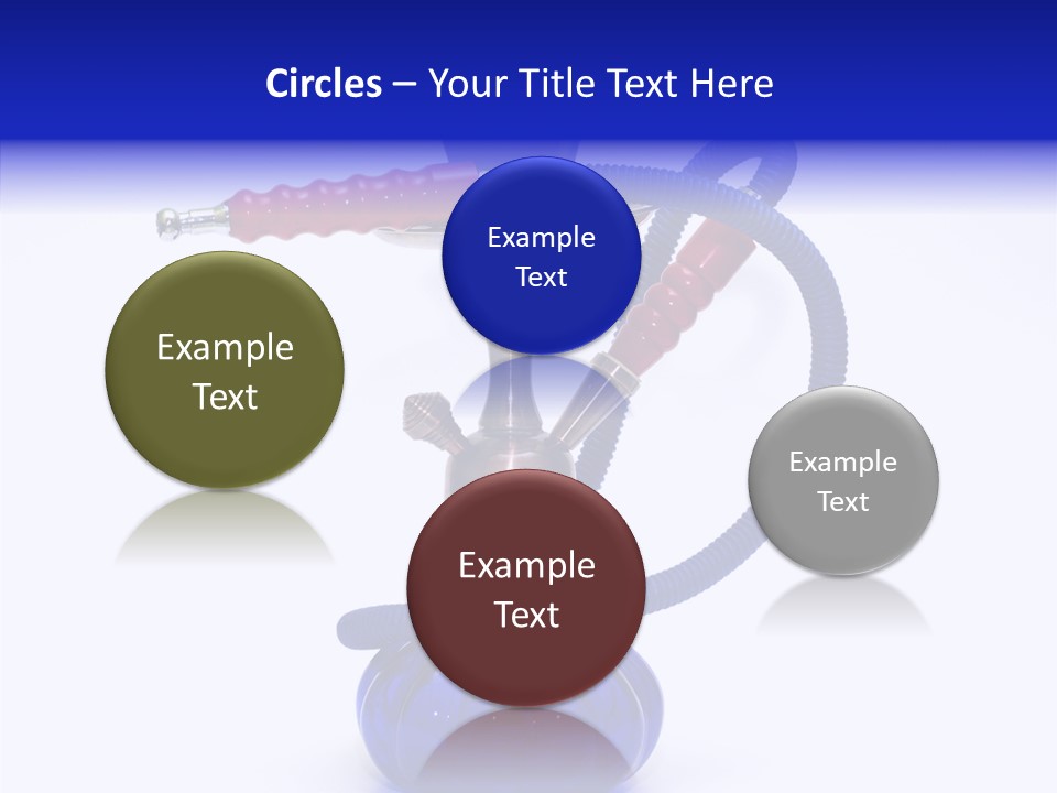 Coal Dubai Hookah PowerPoint Template