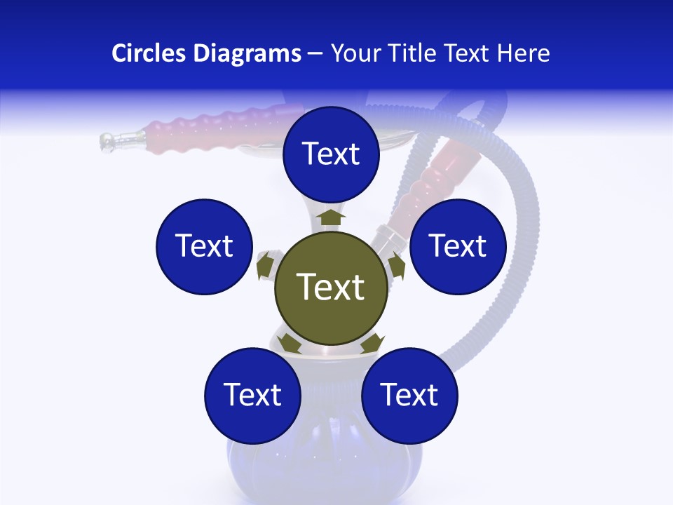 Coal Dubai Hookah PowerPoint Template