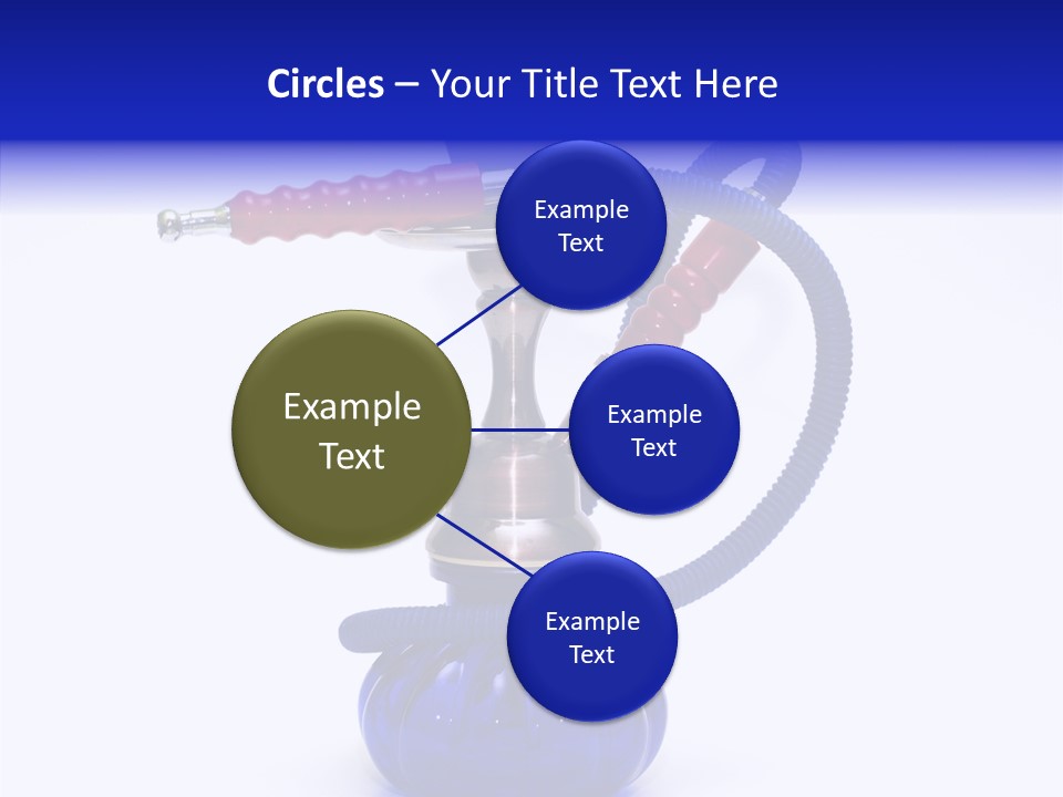 Coal Dubai Hookah PowerPoint Template