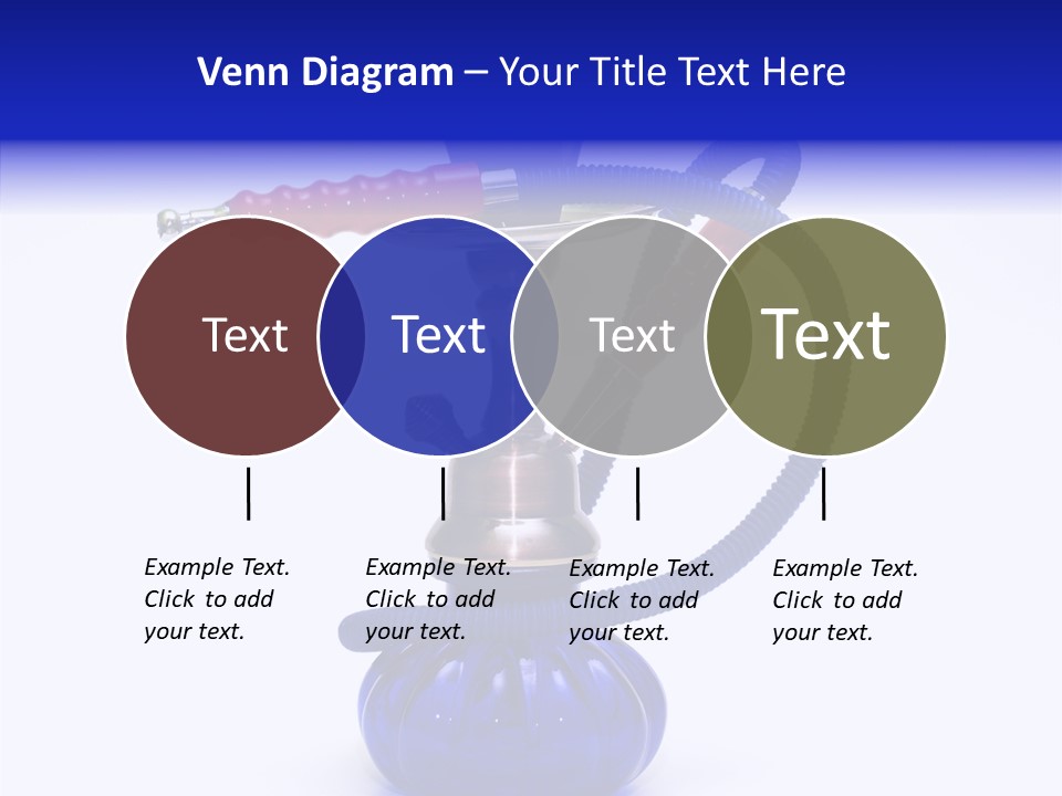 Coal Dubai Hookah PowerPoint Template