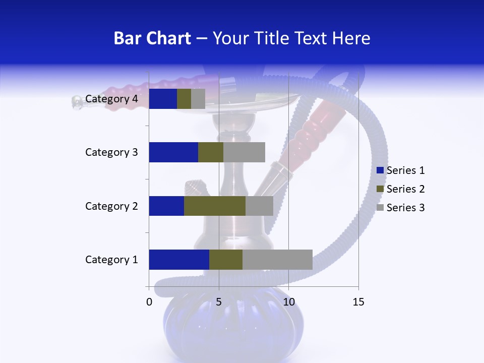 Coal Dubai Hookah PowerPoint Template