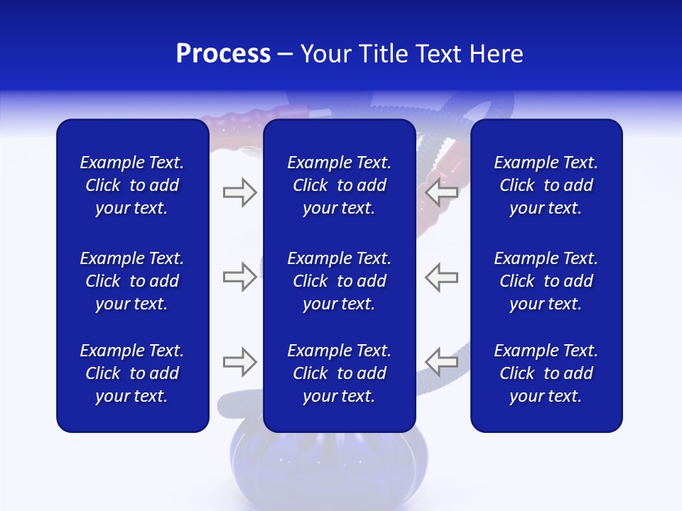 Coal Dubai Hookah PowerPoint Template