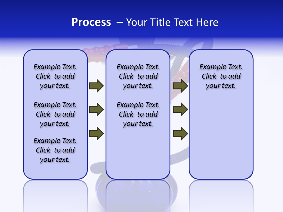 Coal Dubai Hookah PowerPoint Template