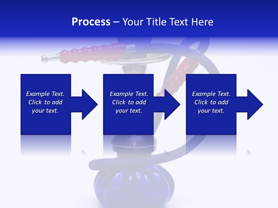 Coal Dubai Hookah PowerPoint Template