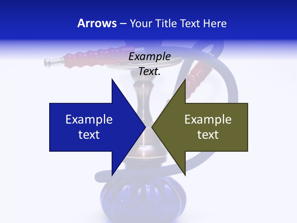 Coal Dubai Hookah PowerPoint Template