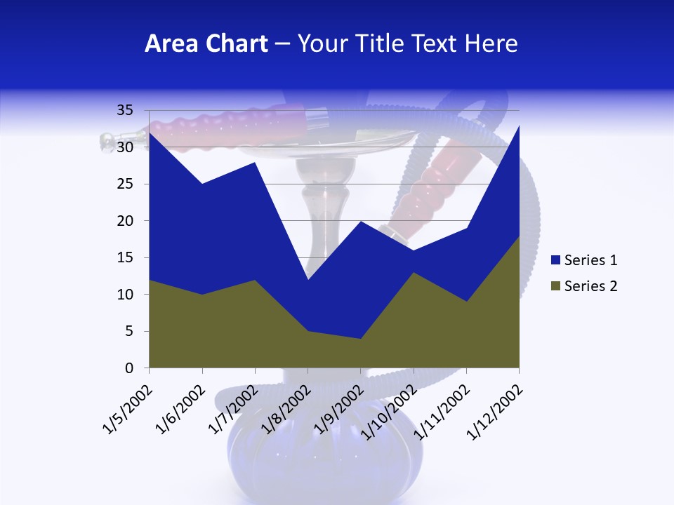 Coal Dubai Hookah PowerPoint Template