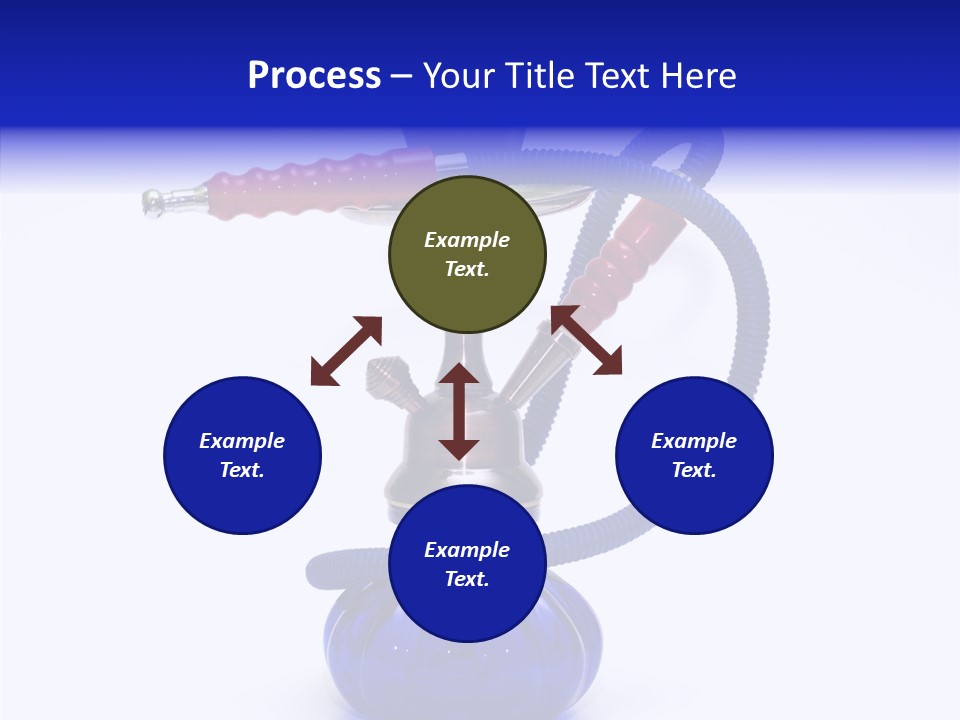 Coal Dubai Hookah PowerPoint Template