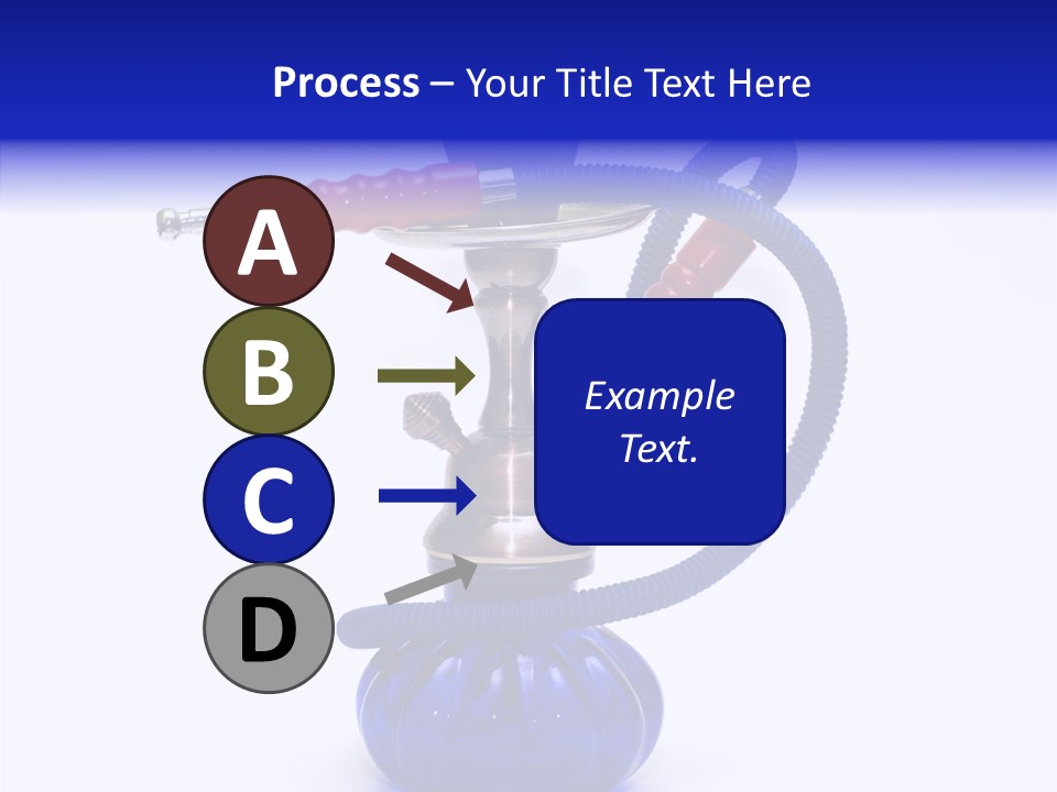 Coal Dubai Hookah PowerPoint Template