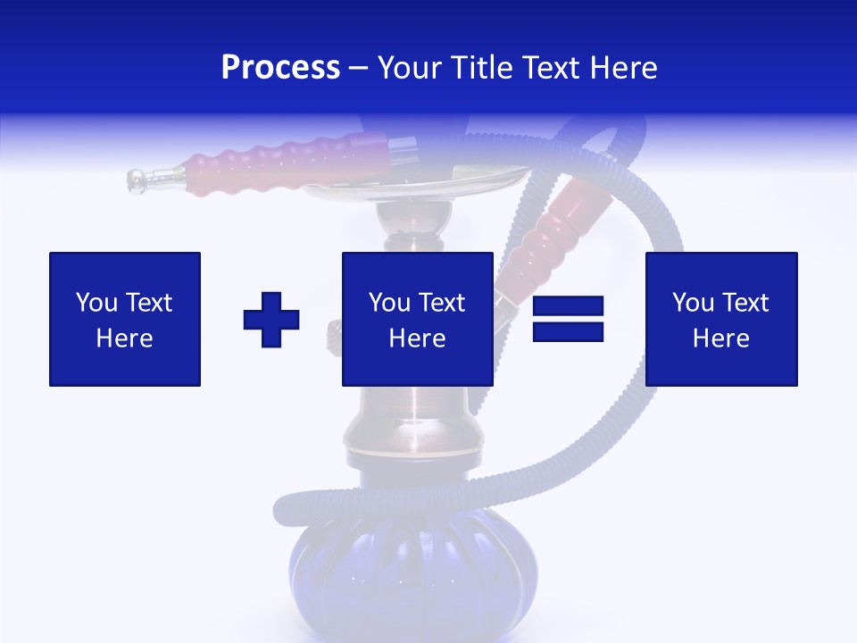 Coal Dubai Hookah PowerPoint Template