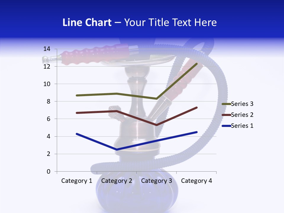Coal Dubai Hookah PowerPoint Template