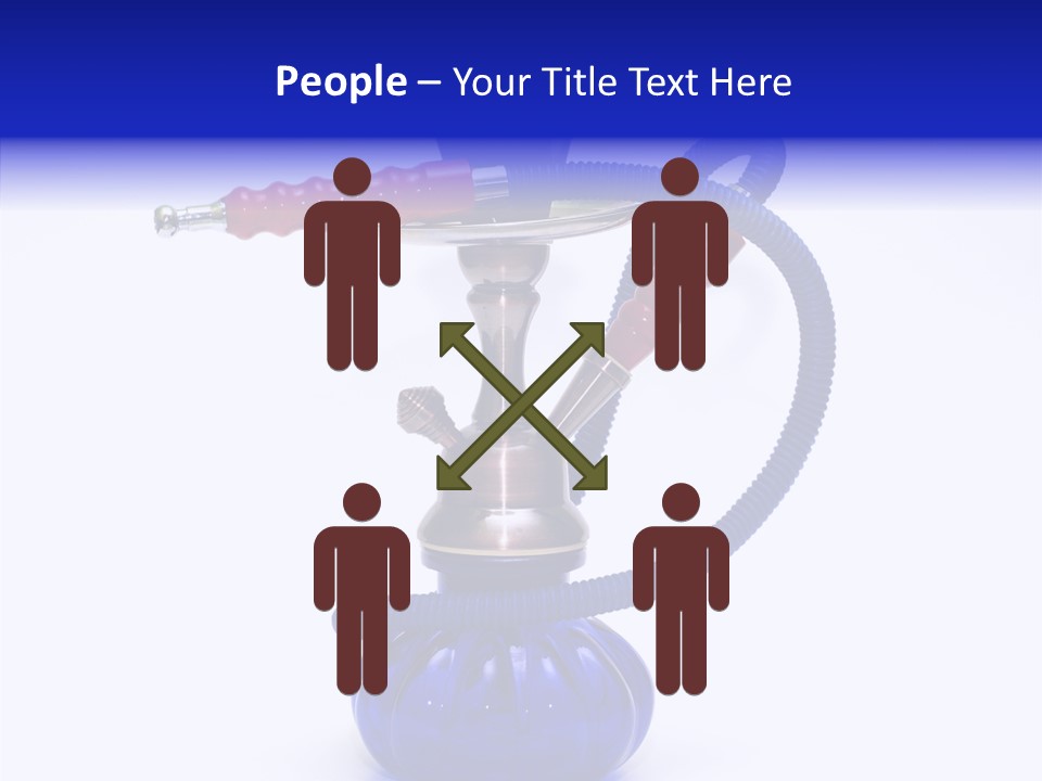 Coal Dubai Hookah PowerPoint Template