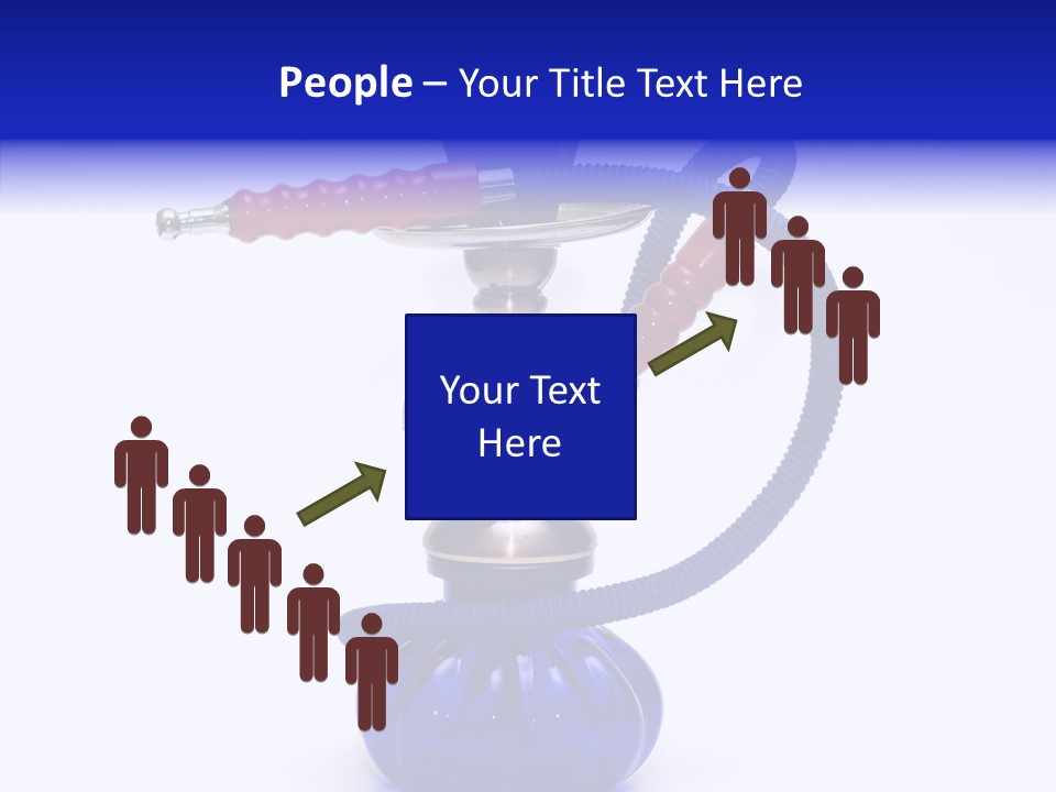 Coal Dubai Hookah PowerPoint Template