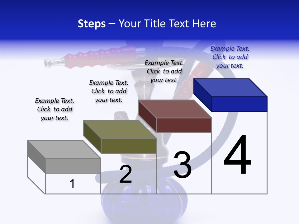 Coal Dubai Hookah PowerPoint Template