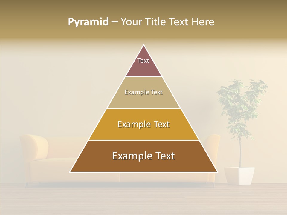 Parquet Flowerpot Brunch PowerPoint Template