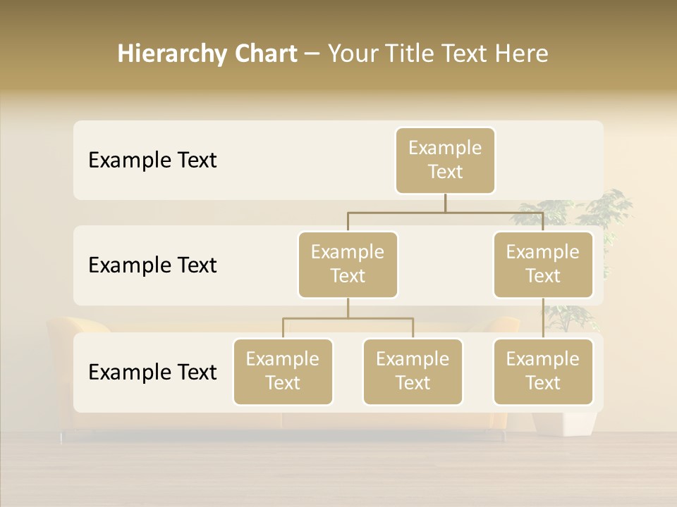 Parquet Flowerpot Brunch PowerPoint Template