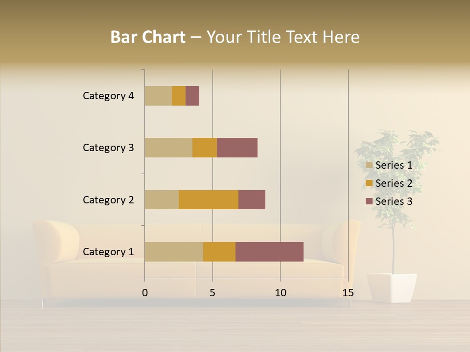 Parquet Flowerpot Brunch PowerPoint Template