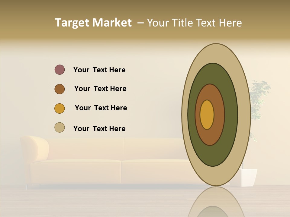 Parquet Flowerpot Brunch PowerPoint Template