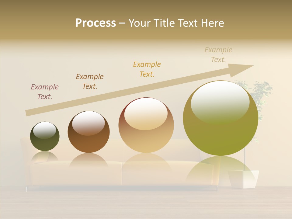 Parquet Flowerpot Brunch PowerPoint Template